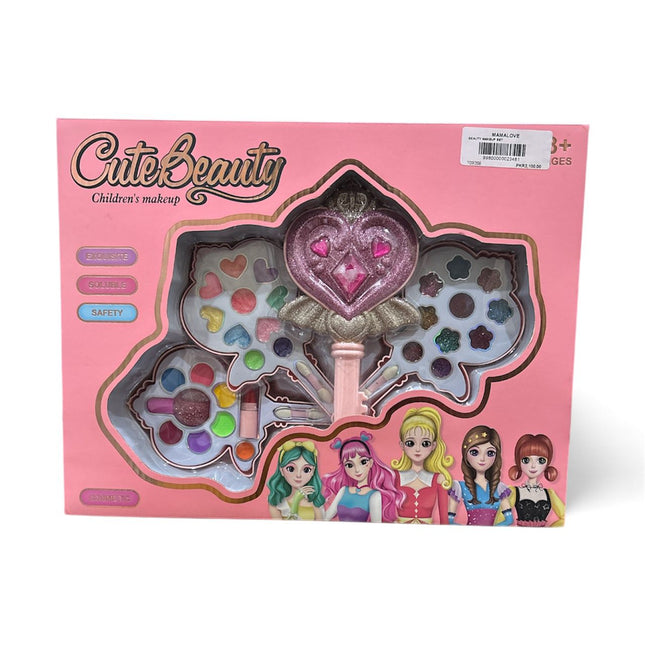 Cute Beauty Children’s Makeup Set – Magical Heart Edition