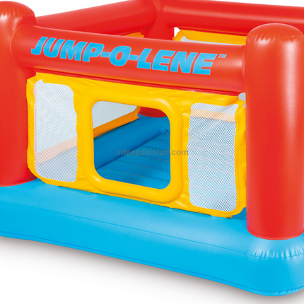 INTEX Jump-O-Lene ™ Trampolin Playhouse ( 68" X 68" X 44" ) With Free Balls 25pcs
