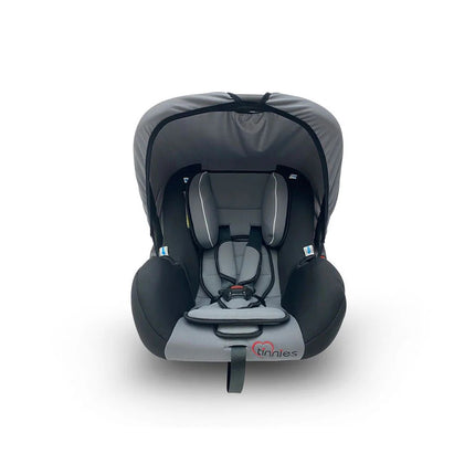 BABY CARRIER CAR SEAT – INFANT ROCKER WITH CANOPY - T001 GREY