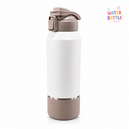 Premium Stainless Steel Vacuum Insulated Water Bottle with Flip Lock Lid