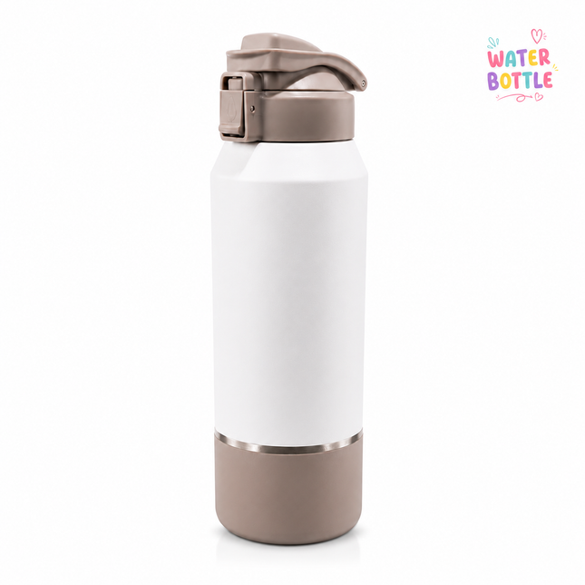 Premium Stainless Steel Vacuum Insulated Water Bottle with Flip Lock Lid