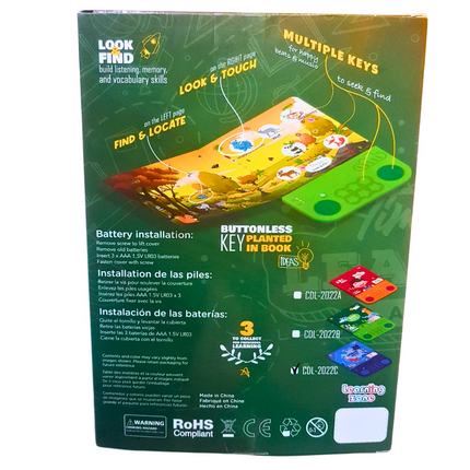 Interactive Kid’s Zoo Learning Audio Book – Touch & Sound Educational Toy for Toddlers (12M+)