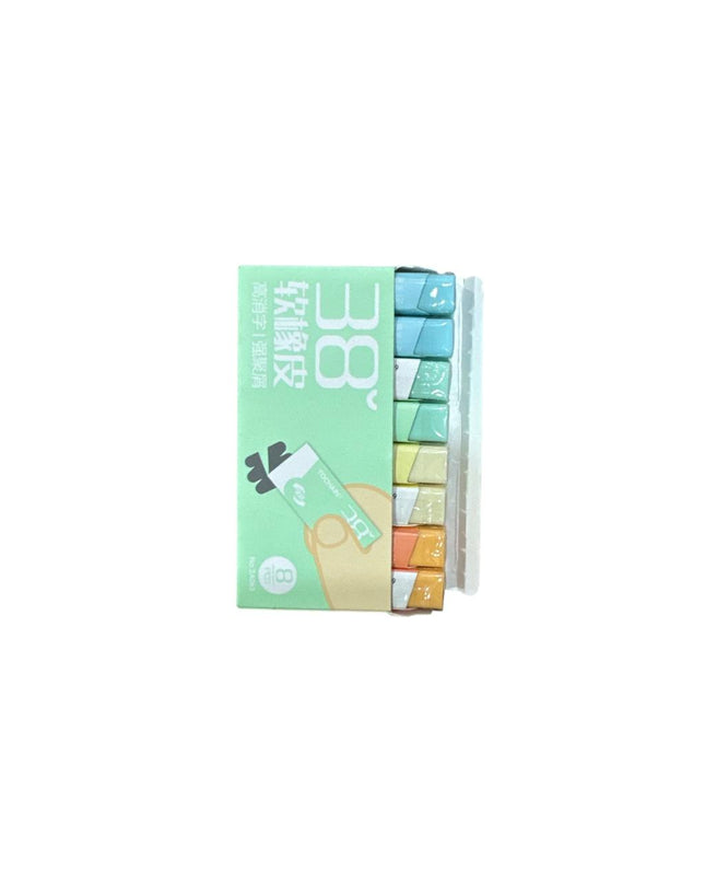 Soft Eraser 8 Pcs