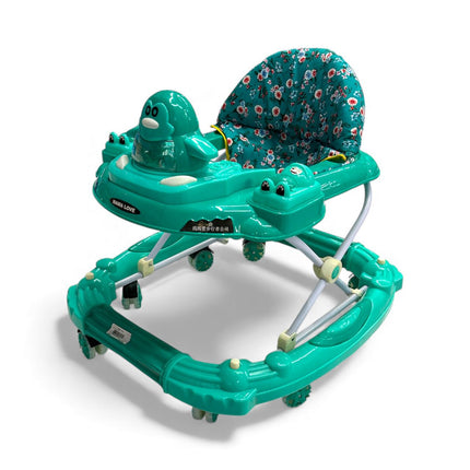 Mana Love Penguin Baby Walker – Adjustable Musical Walker with Floral Seat 🐧🌸