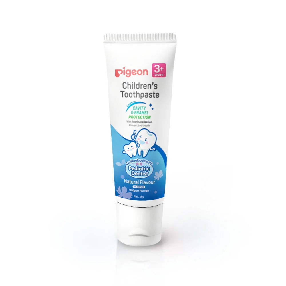 Pigeon Children's Toothpaste Natural 3+ 45Gm milk