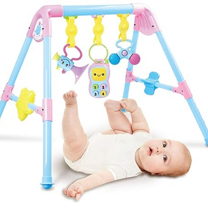 Baby Fitness Frame Play Gym | Multifunctional Activity Toy for Infants | Colorful Hanging Toys for Early Development