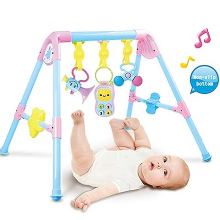 Baby Fitness Frame Play Gym | Multifunctional Activity Toy for Infants | Colorful Hanging Toys for Early Development