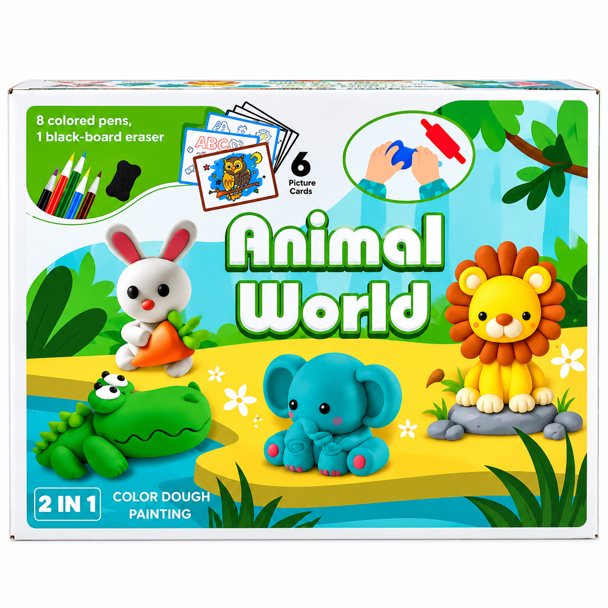 Clay & Painting Kit – Creative Art & Craft Set for Kids