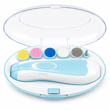 Baby Nail Trimmer Kit – Safe Electric Nail File for Newborns & Kids