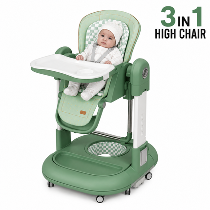 3-in-1 Baby Highchair & Walker & Rocking Chair KD-015