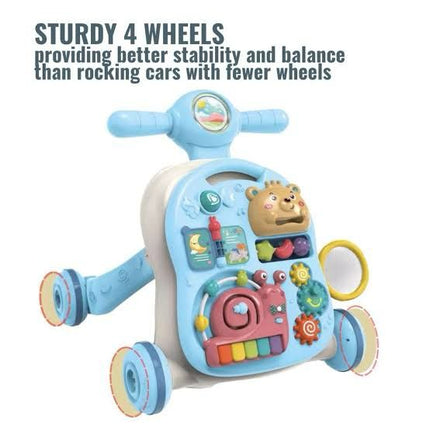 Baby Rocking Car 6in1 Multifunctional Walker (Blue)