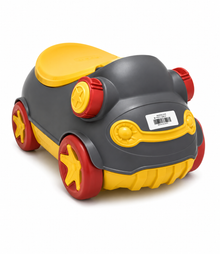 Kids Car-Shaped Potty Training Seat with Wheels