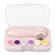Rechargable Electric Baby Nail Trimmer & Nail Care Kit with 6 Grinding Heads