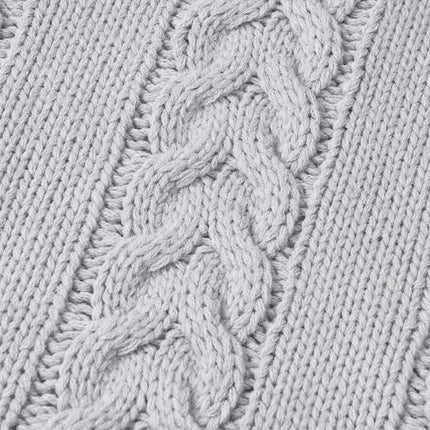 Newborn Baby Sleeping Bag with Sherpa Lining -(0-6Months) Gray