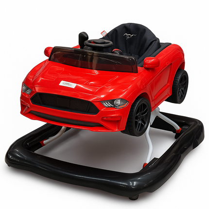 Baby Sports Car Walker – Luxury Ride-On Style Baby Walker with Steering Wheel 🚗🔥