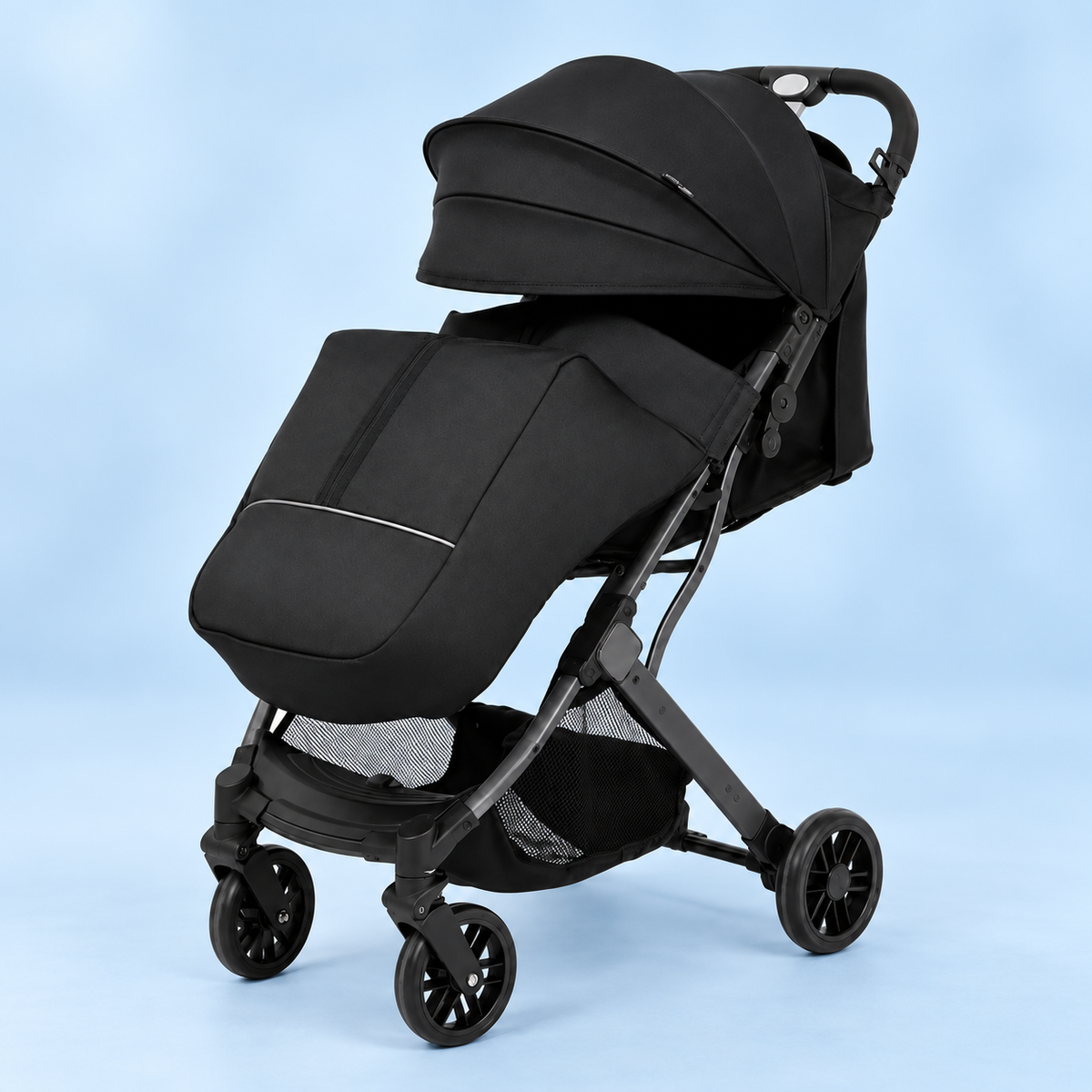 Kidilo K8F Pro Baby Stroller – Black Edition