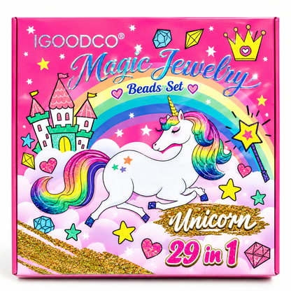 Goodco 29-in-1 Unicorn Kids Makeup Set