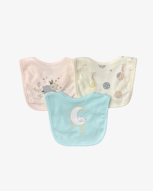 Wonder Child Baby Bib Gift Set Of 3 (Pinks)
