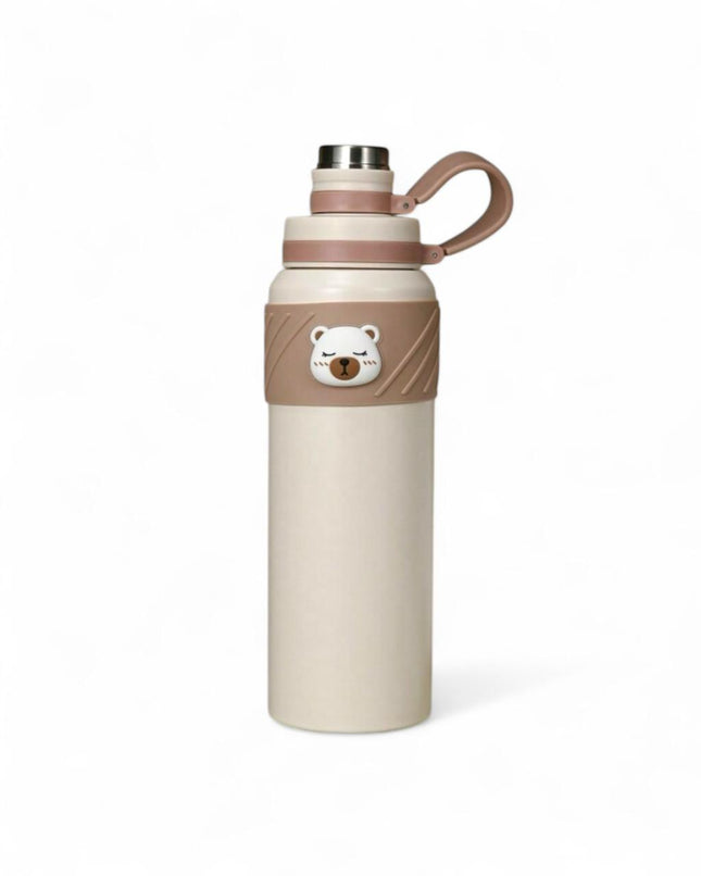 Stainless Steel Water Bottle (Beige)