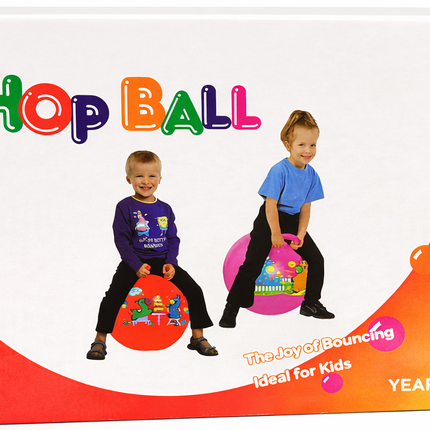 Kids Hop Ball Bouncing Toy with Handle – Fun Jumping & Balance Ball (Ages 4+)