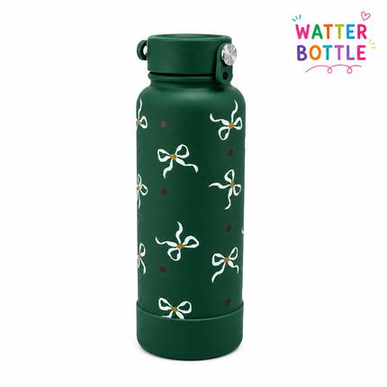 Floral Sports Water Bottle
