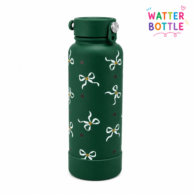 Floral Sports Water Bottle
