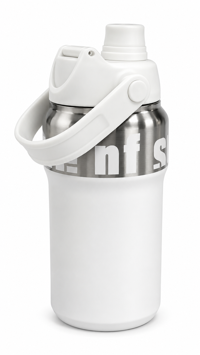 Stainless Steel Sports Water Bottle with Handle