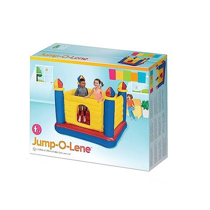 Intex Playhouse Inflatable Jump-O-Lene Castle Ball Pit for 3-6 yrs, 1.75m x 1.75m x 1.35m