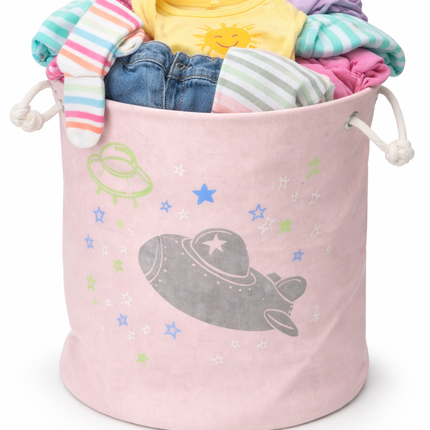 Foldable Kids Laundry Basket – Waterproof Storage Bin with Handles (Toy Organizer)