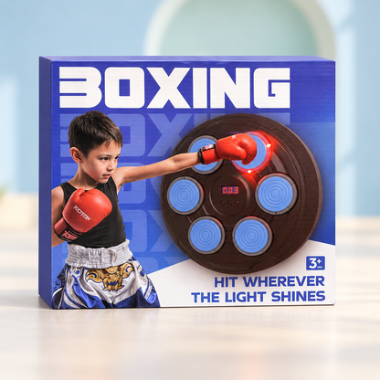 Kids Boxing Target Game with Light & Score Display (3+ Years) – Interactive Punching Practice Toy