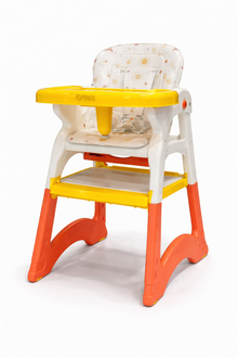 Premium Multifunction Baby Feeding Chair with Adjustable Tray & Storage Basket - h900