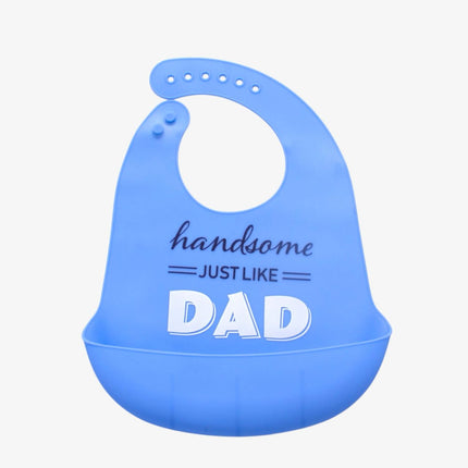 Alfeier Silicone Baby Bib(Blue)