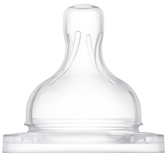 Philips Avent Silicone Teat 1m+/ 2hPK2 SCF632/27