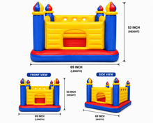 Intex Jump-O-Lene Inflatable Bouncy Castle for Kids – Indoor & Outdoor Bounce House
