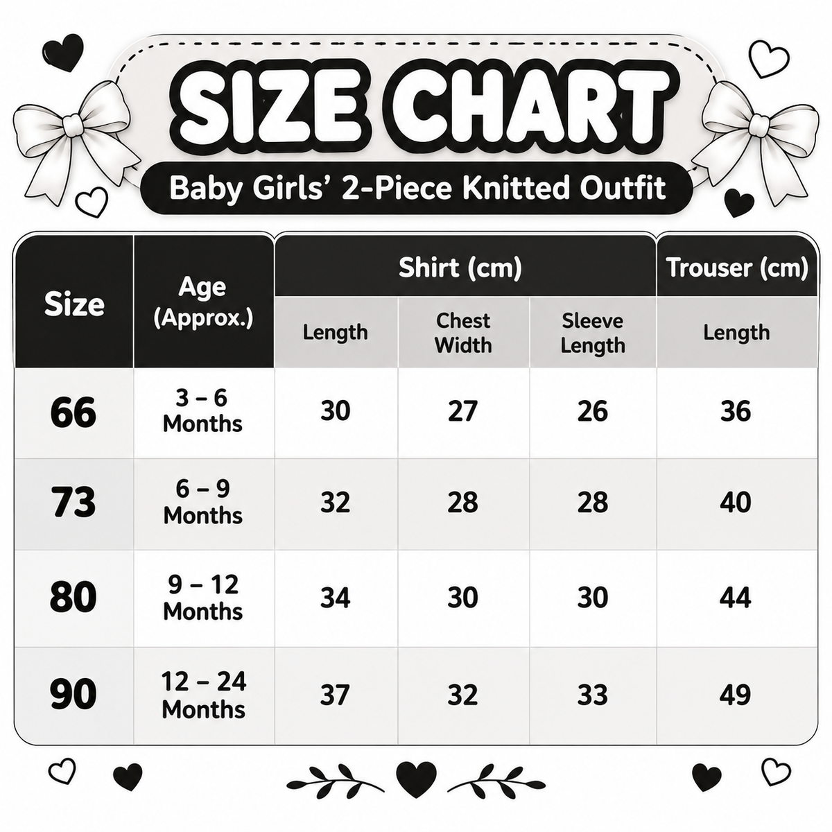 Baby Girl Knitted Cardigan & Leggings Set  G07260