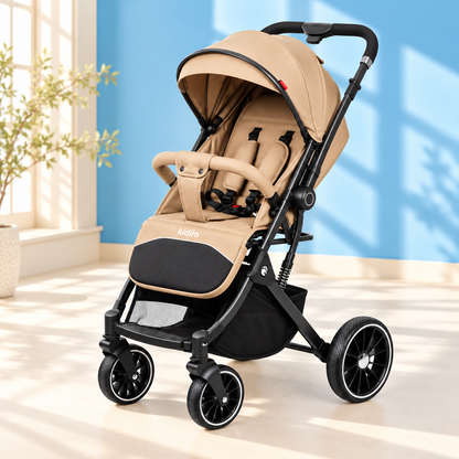 Kidilo 535 Baby Stroller - Cofee