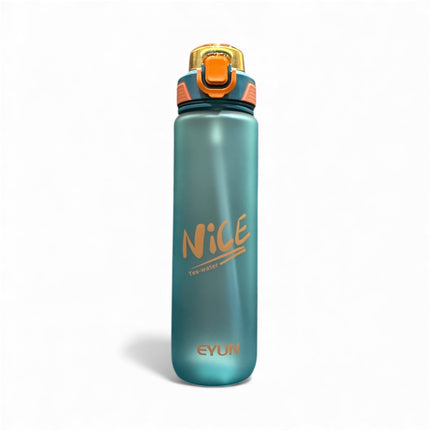 Eyun Nice Yes-Water Bottle – Teal & Orange