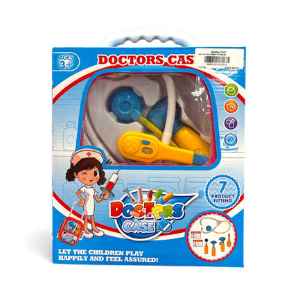 Doctor’s Case Playset for Kids – 7-Piece Medical Kit with Carry Case 👩‍⚕️💊