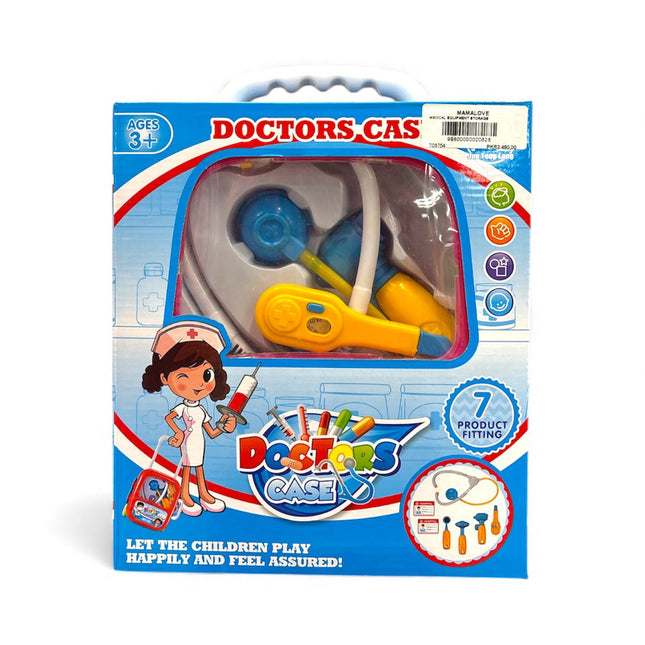 Doctor’s Case Playset for Kids – 7-Piece Medical Kit with Carry Case 👩‍⚕️💊