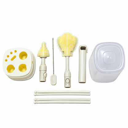 All-in-One Portable Bottle & Nipple Cleaning Set