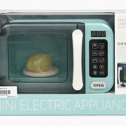 Kids Toy Microwave Oven – Mini Electric Appliance Pretend Play