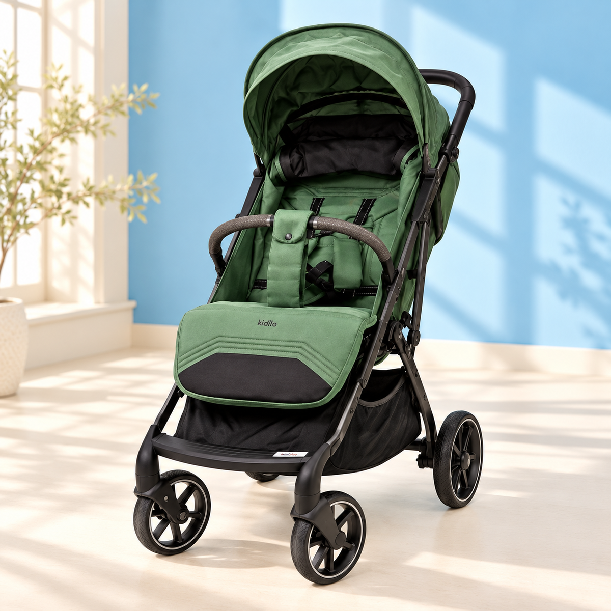Kidilo K12 Baby Stroller – Green