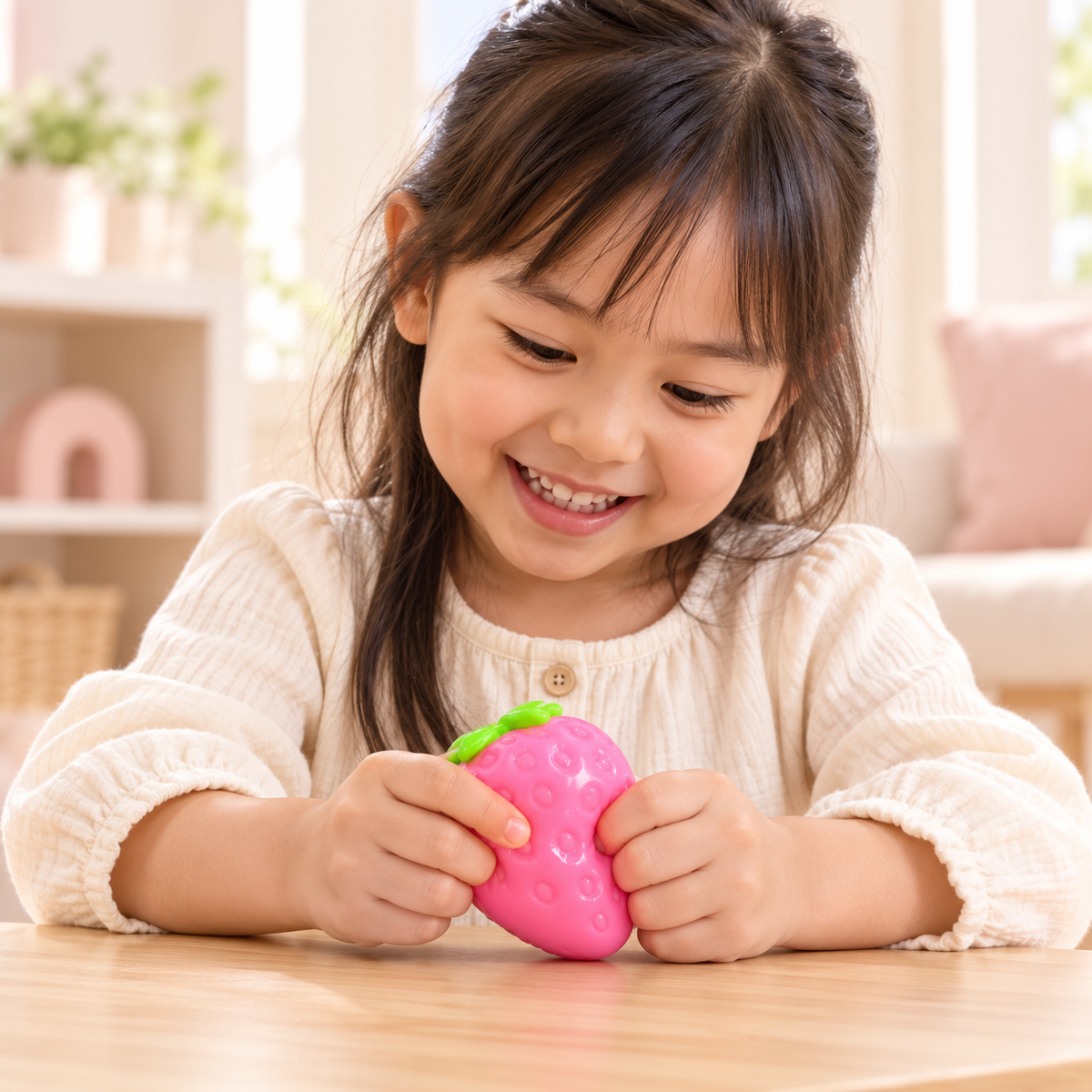 Strawberry Squishy – Berry Sweet Squeezing Fun