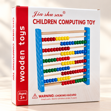 Wooden Abacus Counting Toy – Colorful Math Learning Toy