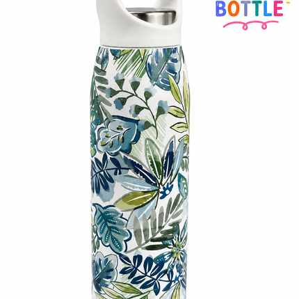 Floral Vacuum Water Bottle