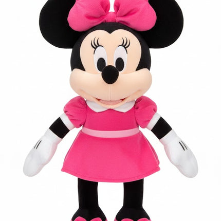 Pink Polka-Dot Cartoon Mouse Plush – Soft & Stylish Stuffed Toy for Kids