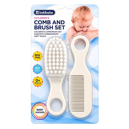Baby Soft Hair Brush & Comb Set