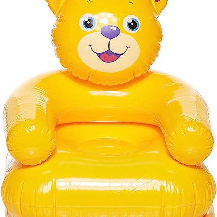 Intex Other Kids Teddy Bear Inflatable Air Chair, 65cm x 64cm x 79cm