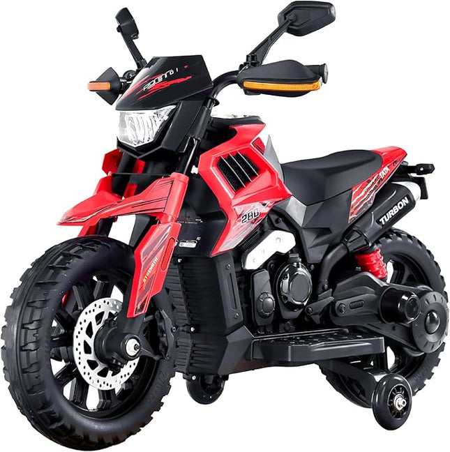 VEVOR Kids Ride On Motorcycle, 6V Battery Powered Electric Motorcycle with Speed Up to 3mph