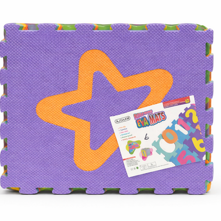 EVA Foam Puzzle Mat – Star Shape Soft Play & Learning Mat